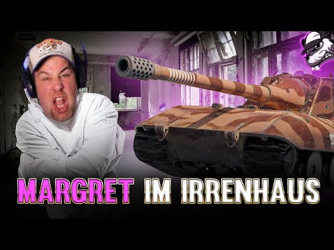 Margret in the madhouse! She fits right in there! [World of Tanks - Gameplay - German - WQHD]