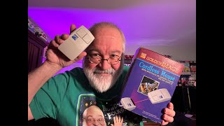 Wireless Mouse for Atari Computer - NOS Golden Image Wireless Mouse - TT030 Falcon ST STe Mega