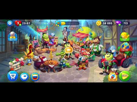 Fishdom 5971 level Gameplay story