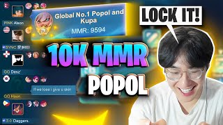 Hoon trolling Global 1 Popol and Kupa MMR? | Mobile Legends