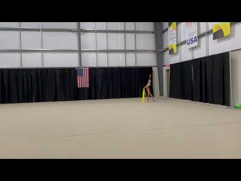 Anna Filipp 2011 level 8 San Diego Cup 2021 ribbon