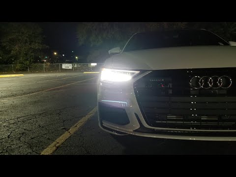 High Beam Assist of Audi Matrix-Design LED Headlights - Standard equipment misfires often