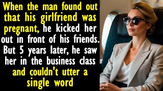 The man chased away his girlfriend in front of his friends. But after 5 years, he saw her in...