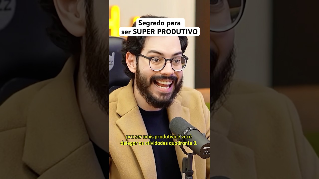 Segredo para ser SUPER PRODUTIVO