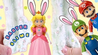The Super Mario Movie Friends Make Easter DIY Slime with Mario and Peach