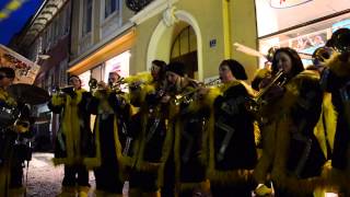 preview picture of video 'Fasnacht Laufen 2014, Sonntag Abend: Lady Killers 1'