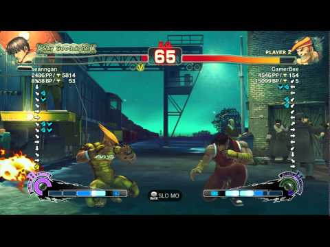USFIV~ Guy (Seanngan) vs.  Adon (GamerBee) HD