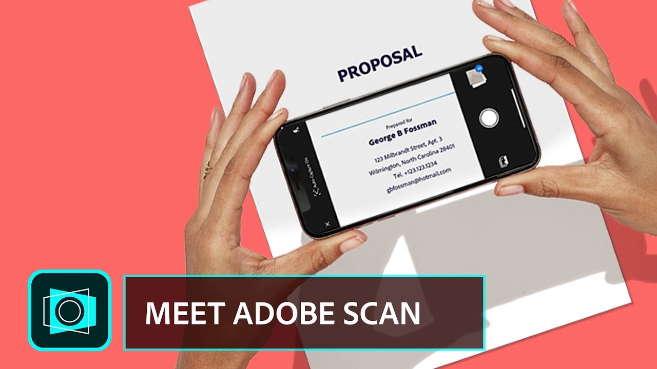 Meet Adobe Scan. The free scan app with text recognition superpowers. | Adobe Document Cloud - YouTube
