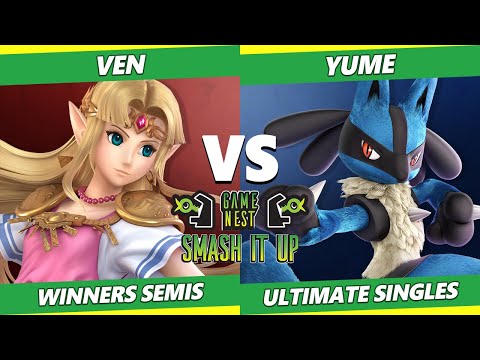 Smash It Up 31 Winners Semis - Ven (Zelda) Vs. Yume (Lucario) SSBU Ultimate Tournament