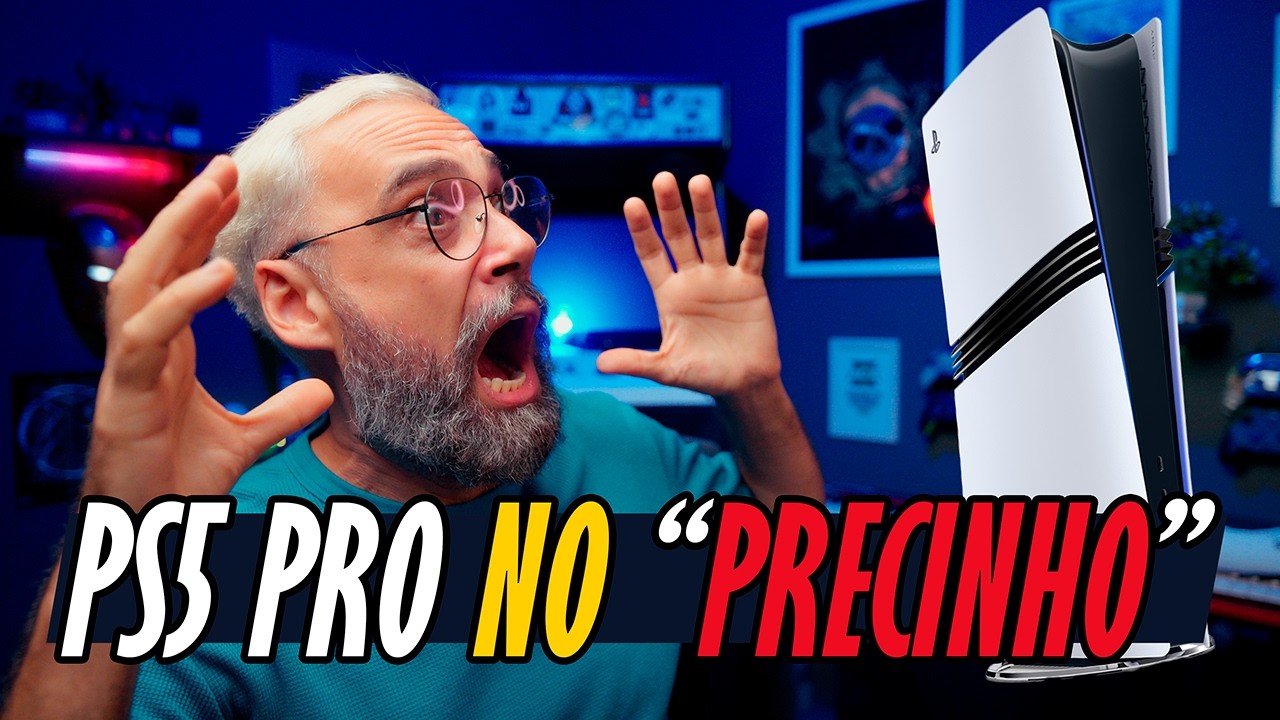 O PS5Pro é PODEROSO, CARO e talvez DESNECESSÁRIO