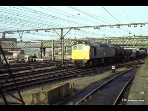 PJBrailwayphotos Guide Bridge station 1980s Part One