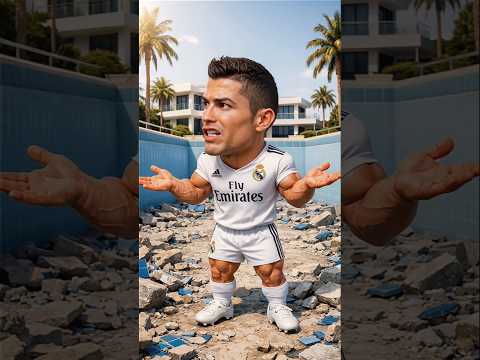 Where Did Ronaldo’s Pool Water Go? 💦