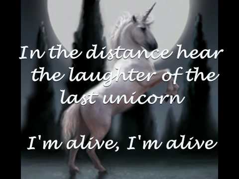 America - The Last Unicorn (with Lyrics)