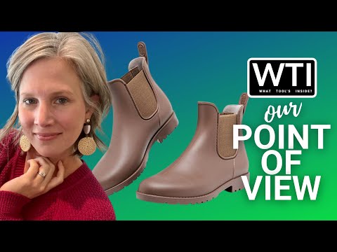 Dripdrop Women's Ankle Rain Boots - WTI product video review