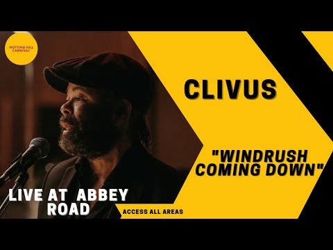 Clivus performs "Windrush Coming Down" live at Abbey Road for Notting Hill Carnival 2020
