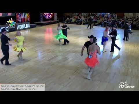 UCWDC 2023 Worlds Angela Craft ProAm Female Newcomer Cha Cha