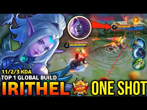 IRITHEL BEST BUILD 2022 | BUILD TOP 1 GLOBAL IRITHEL GAMEPLAY | MOBILE LEGENDS✓