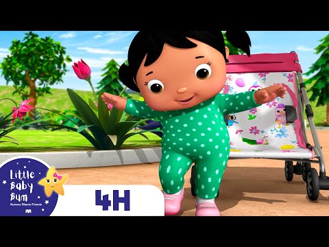 Play Safe In Playground | FOUR HOURS of Little Baby Bum Nursery Rhymes and Songs