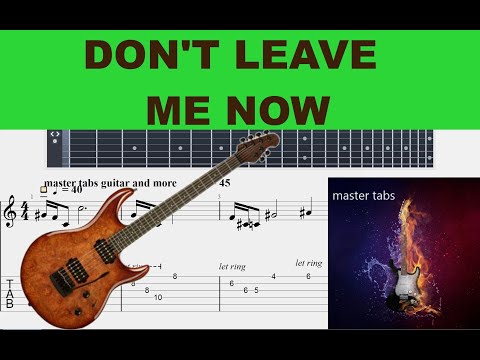 Don't Leave Me Now - Supertramp
