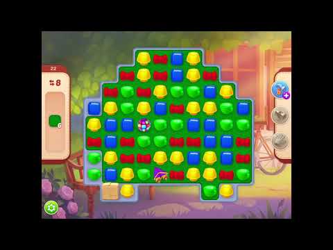 Homescapes - Level 22 - Walktrough