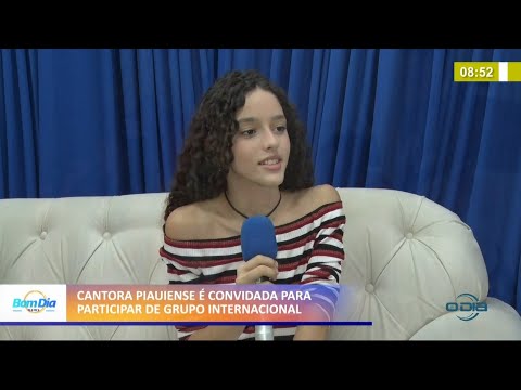 Cantora piauiense é convidada para participar de grupo internacional 28 01 2021