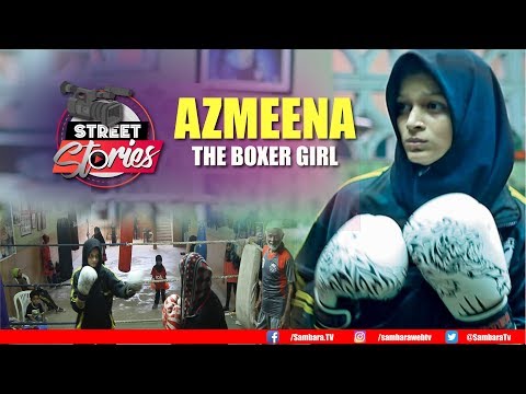 Azmeena The Boxer l Street Stories I Sambara Web TV