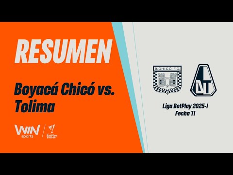Riassunto Boyacá Chicó  vs Deportes Tolima Giornata 11