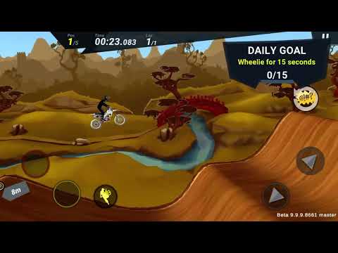 Mad Skills Motocross 3: Sizzle - full run with inputs