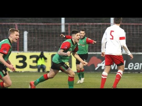 Glentoran vs Ards - 10th January 2015 - Irish Cup Round 5