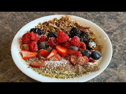 Whipped Cottage Cheese Protein Bowl: Low Carb, Keto