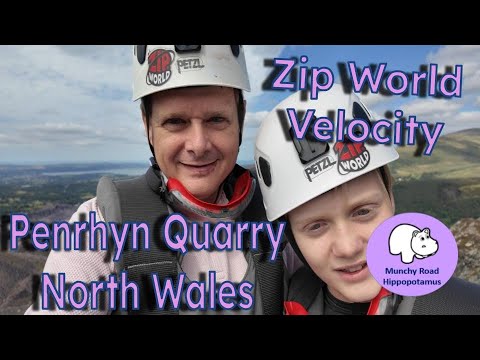 World’s Fastest Zip Line! Zip World Velocity North Wales Adventure