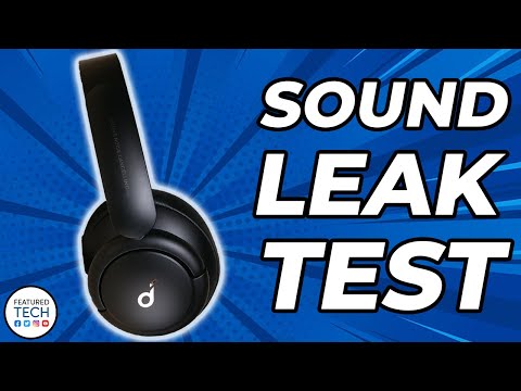 Soundcore Life Q30 Sound Leak Test | Life Q30 Audio Leak Test | Featured Tech (2022)
