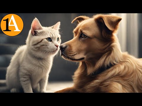 Warum  hassen sich Katzen und Hunde