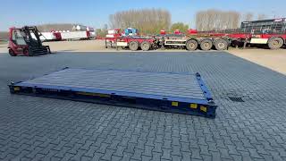 جديدة حاوية 20 Diversen NEW 20FT FLATRACK HARDWOODEN FLOOR / 4x available | صورة 4 - Autoline