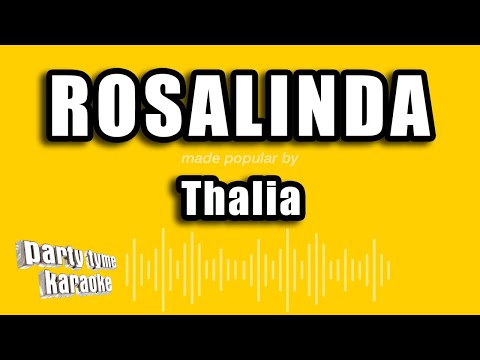 Thalia - Rosalinda (Versión Karaoke)