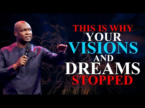 THIS IS WHY YOUR VISION AND DREAM STOPPED | APOSTLE JOSHUA SELMAN