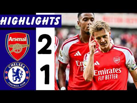 Arsenal Vs Chelsea 2-1 | All Goals & Highlights | Premier League 2026 - Havertz & Ødegaard Goals