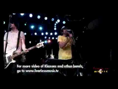 Klaxons - Golden Skans - Live on Fearless Music