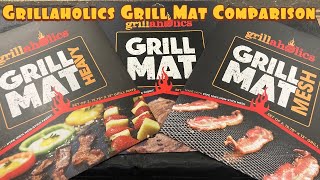 Grillaholics Grill Mat Comparison