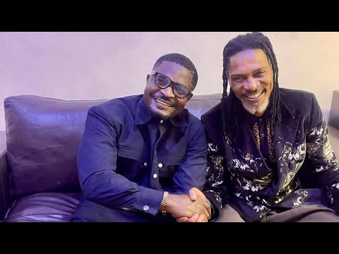 Rigobert Song Bahama, ehemaliger kamerunischer Fußballspieler, besucht Mbengwi, Momo Div. Fußball...