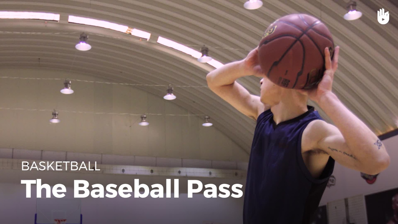 The Baseball Pass Basketball Sikana