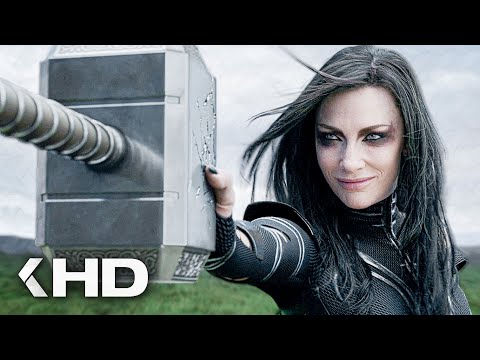 THOR: RAGNAROK Clip - Hela Destroys Mjolnir (2017)