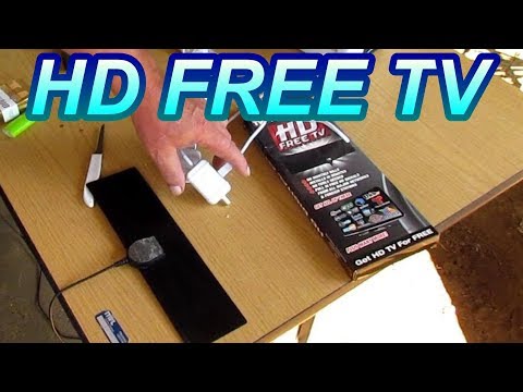 Winegard LNA 100 TV Amplifier an HD FREE TV Antenna  60 Mile Test
