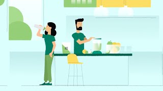 2d Video Explainer for Plant-Based Protein Powder Product