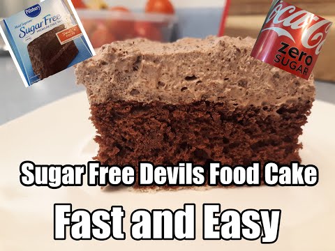 Sugar Free Devils Food Cake
