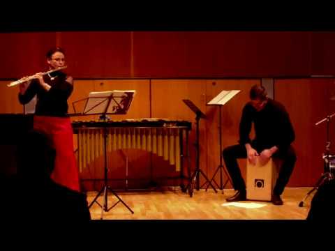 Duo for flute and percussion (Russell Peterson)