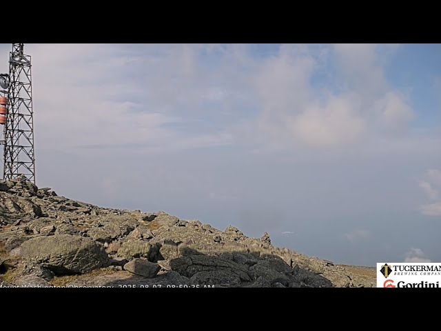 Live webcam view of Mount Washington West View Cam