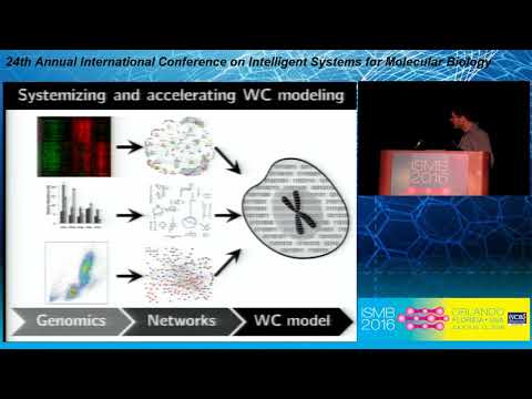 Whole-cell models: combining genomics and dynamical... - Jonathan Karr - COSI Session - ISMB 2016