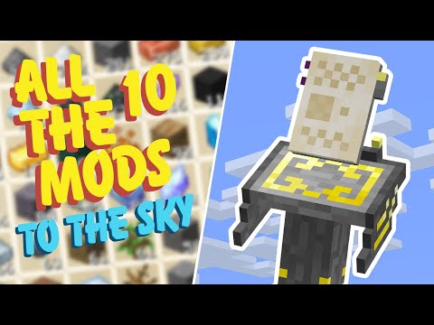 All The Mods 10 To The Sky EP2 Best Starting Storage the Ars Nouveau Storage Lectern!