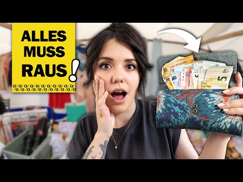 Ich habe ____€ mit einem Flohmarkt verdient!